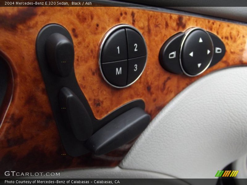 Controls of 2004 E 320 Sedan