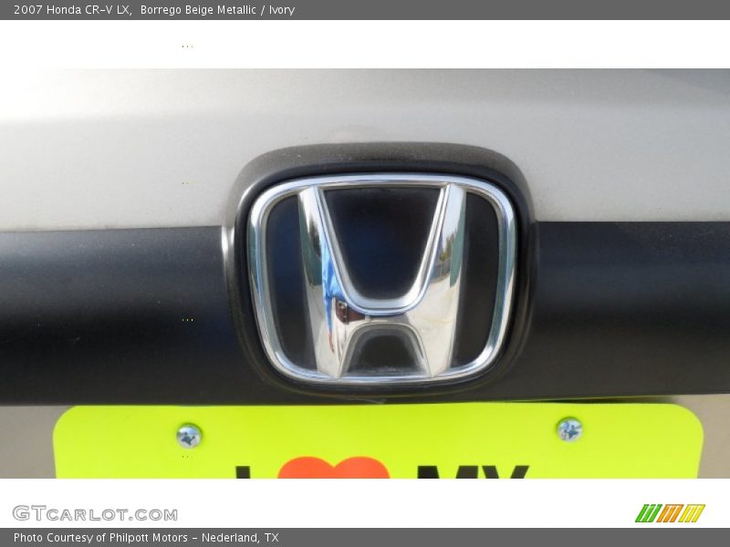 Borrego Beige Metallic / Ivory 2007 Honda CR-V LX
