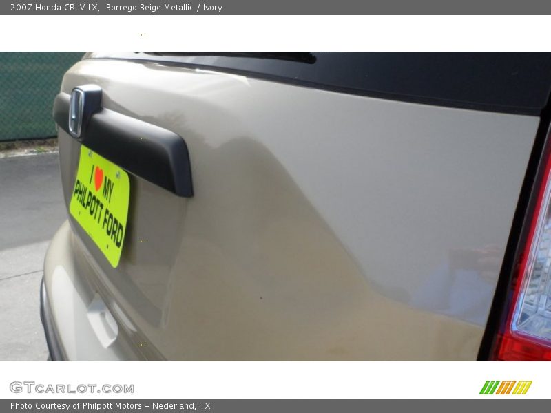 Borrego Beige Metallic / Ivory 2007 Honda CR-V LX