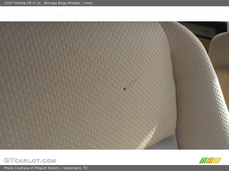 Borrego Beige Metallic / Ivory 2007 Honda CR-V LX