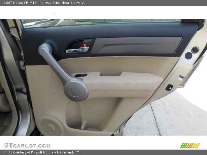 Borrego Beige Metallic / Ivory 2007 Honda CR-V LX