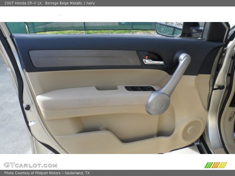 Borrego Beige Metallic / Ivory 2007 Honda CR-V LX