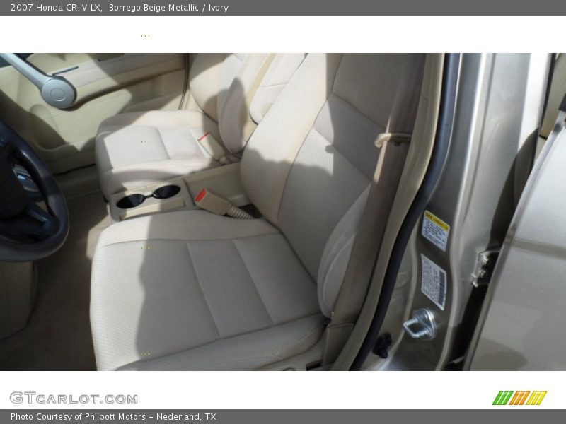 Borrego Beige Metallic / Ivory 2007 Honda CR-V LX