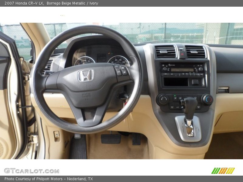 Borrego Beige Metallic / Ivory 2007 Honda CR-V LX