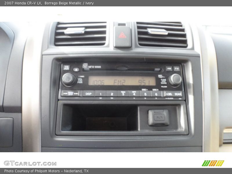 Borrego Beige Metallic / Ivory 2007 Honda CR-V LX