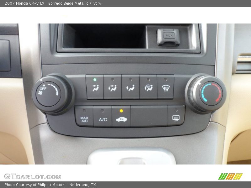 Borrego Beige Metallic / Ivory 2007 Honda CR-V LX