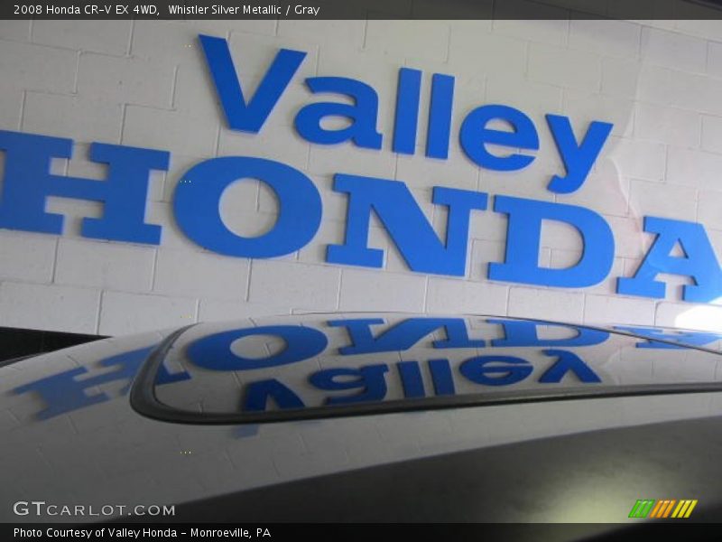 Whistler Silver Metallic / Gray 2008 Honda CR-V EX 4WD