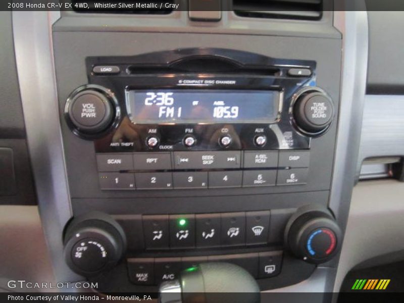 Whistler Silver Metallic / Gray 2008 Honda CR-V EX 4WD