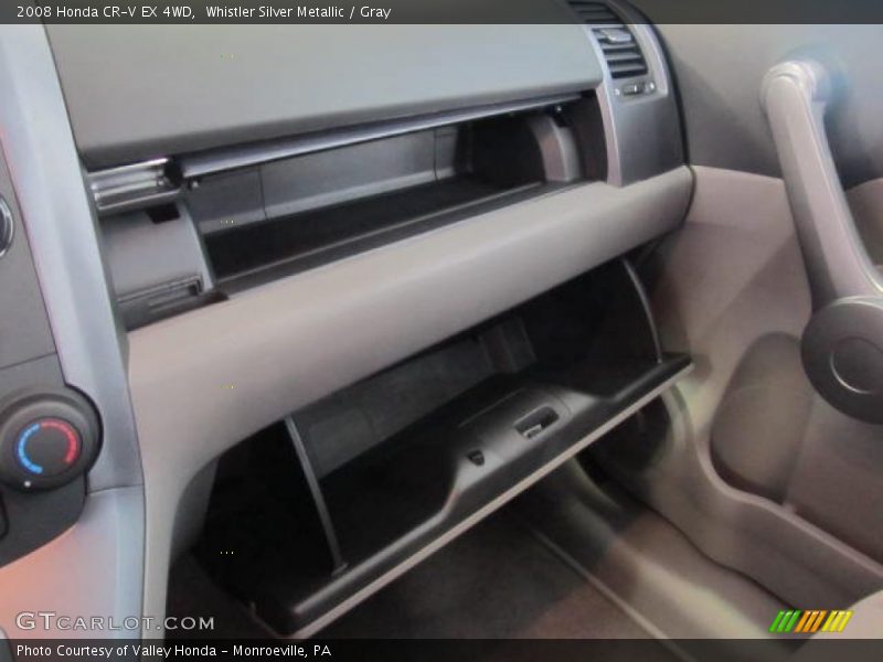 Whistler Silver Metallic / Gray 2008 Honda CR-V EX 4WD