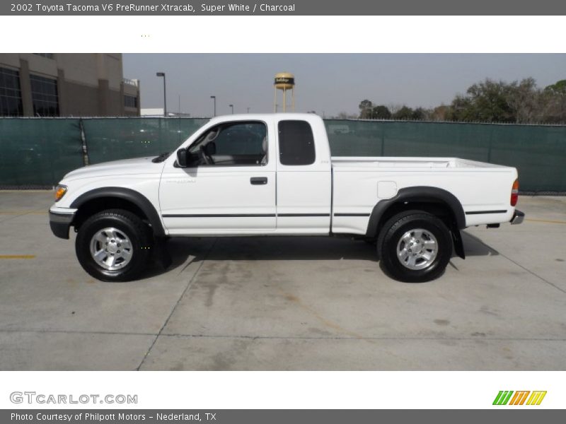  2002 Tacoma V6 PreRunner Xtracab Super White