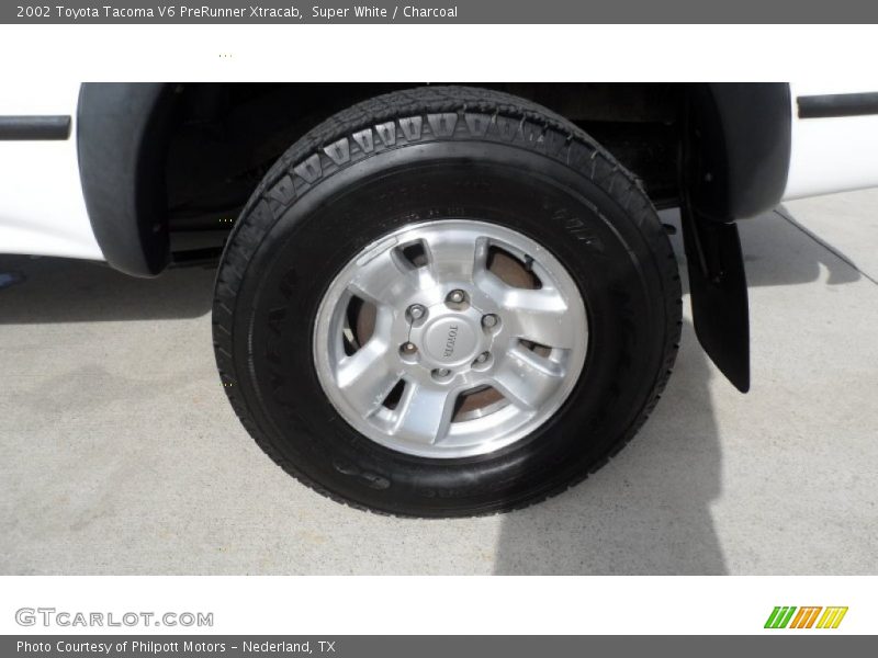 Super White / Charcoal 2002 Toyota Tacoma V6 PreRunner Xtracab