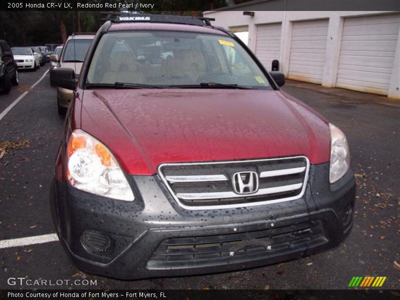 Redondo Red Pearl / Ivory 2005 Honda CR-V LX