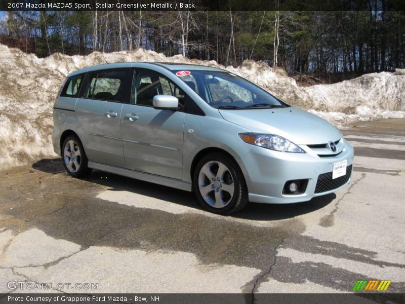 Stellar Greensilver Metallic / Black 2007 Mazda MAZDA5 Sport