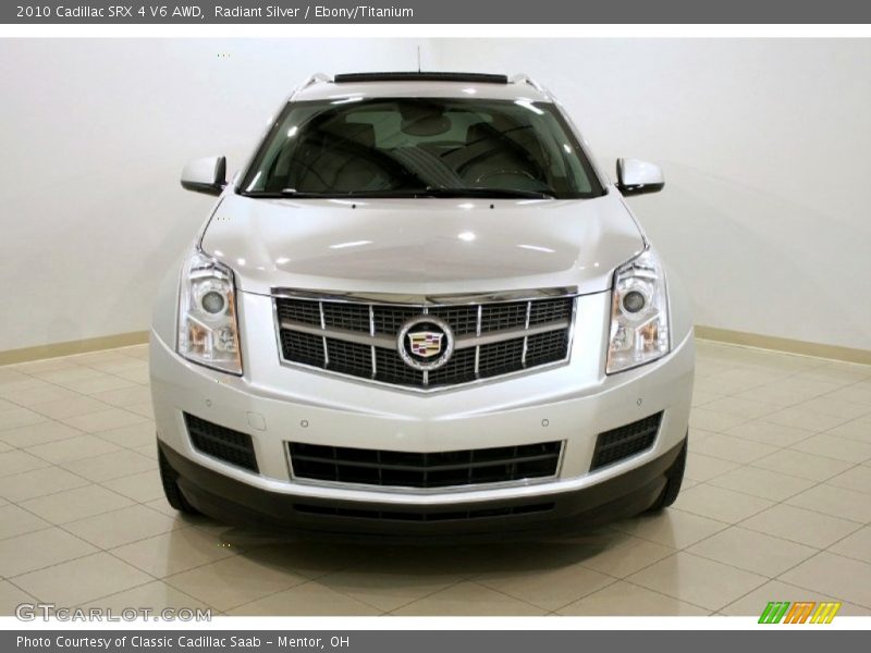 Radiant Silver / Ebony/Titanium 2010 Cadillac SRX 4 V6 AWD
