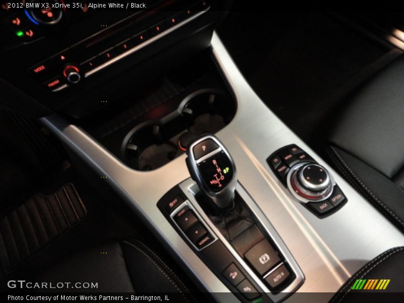 Alpine White / Black 2012 BMW X3 xDrive 35i