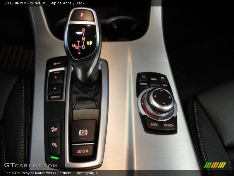 Alpine White / Black 2012 BMW X3 xDrive 35i