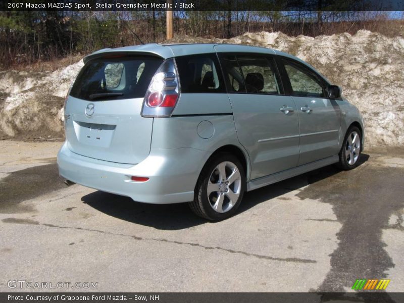 Stellar Greensilver Metallic / Black 2007 Mazda MAZDA5 Sport