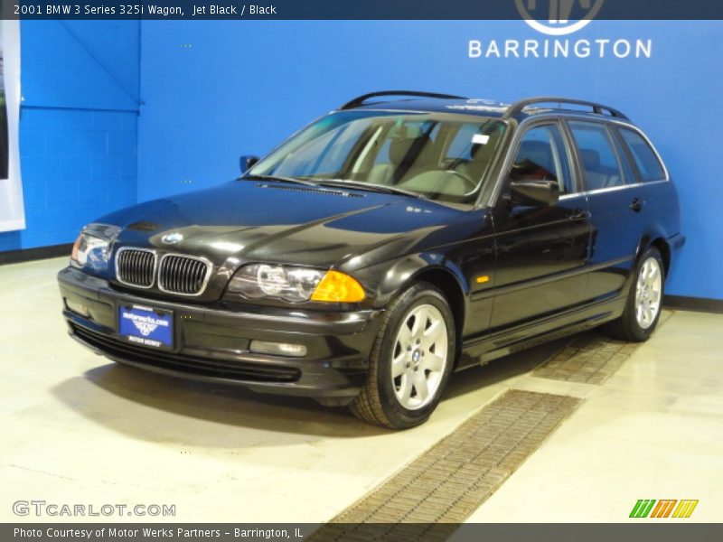 Jet Black / Black 2001 BMW 3 Series 325i Wagon