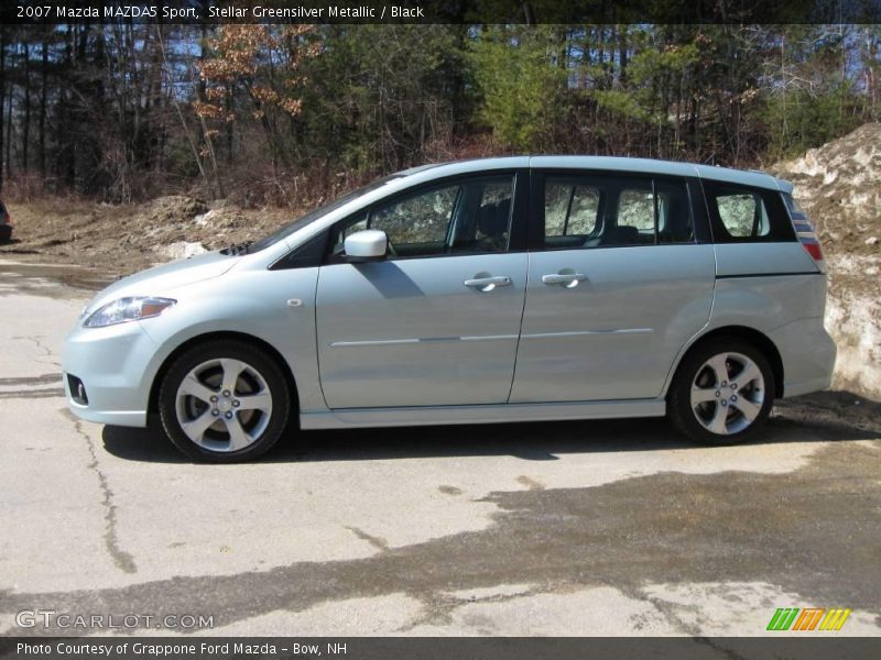 Stellar Greensilver Metallic / Black 2007 Mazda MAZDA5 Sport