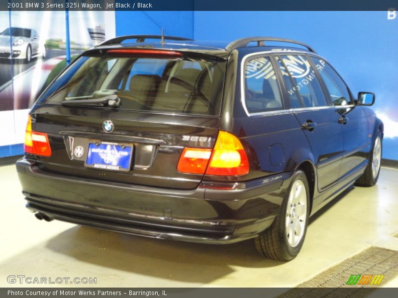 Jet Black / Black 2001 BMW 3 Series 325i Wagon