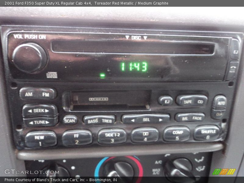 Audio System of 2001 F350 Super Duty XL Regular Cab 4x4