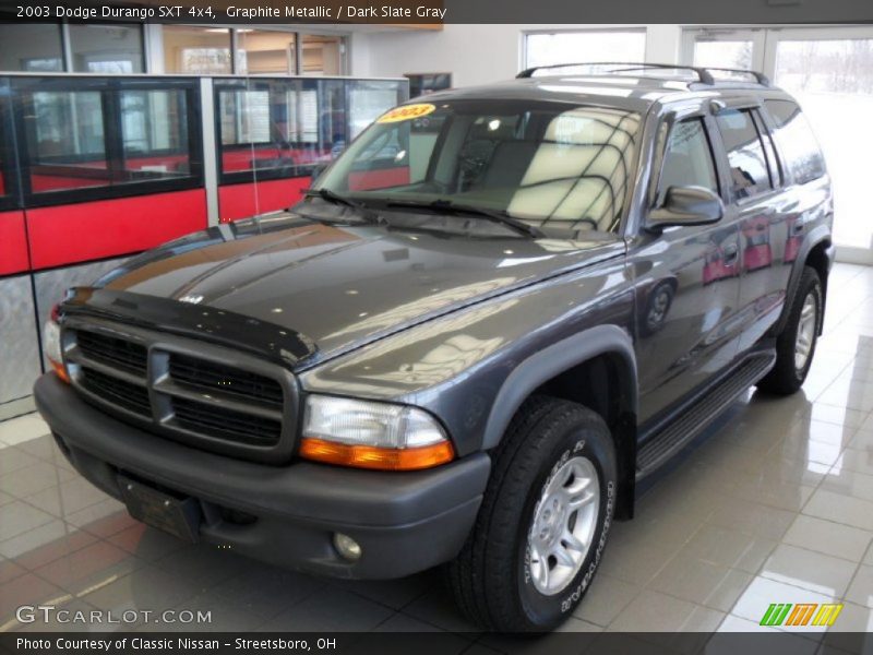 Graphite Metallic / Dark Slate Gray 2003 Dodge Durango SXT 4x4