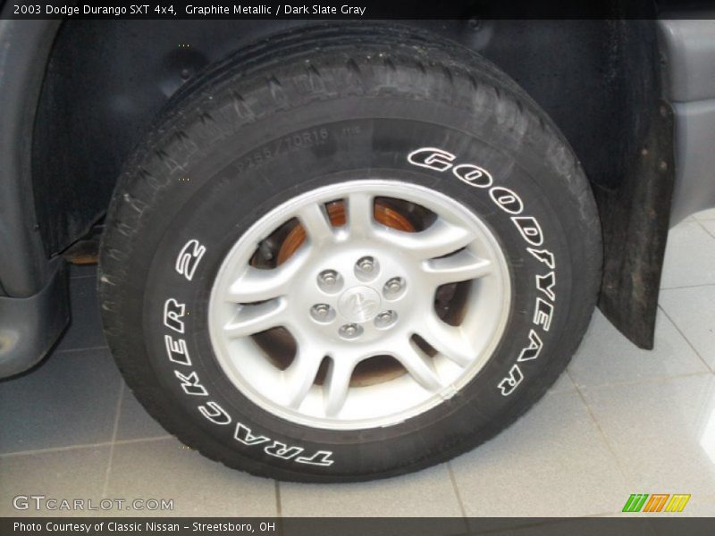 Graphite Metallic / Dark Slate Gray 2003 Dodge Durango SXT 4x4