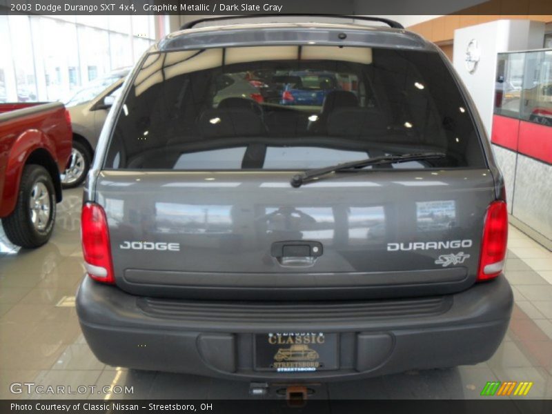 Graphite Metallic / Dark Slate Gray 2003 Dodge Durango SXT 4x4