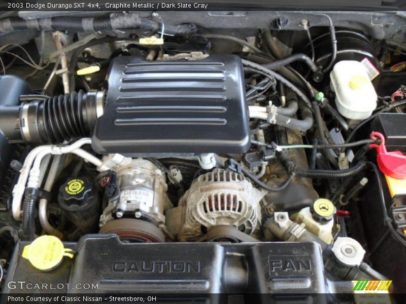 Graphite Metallic / Dark Slate Gray 2003 Dodge Durango SXT 4x4
