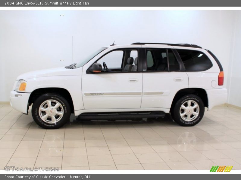 Summit White / Light Tan 2004 GMC Envoy SLT