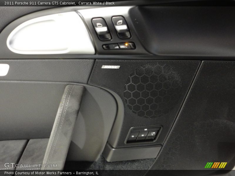 Carrara White / Black 2011 Porsche 911 Carrera GTS Cabriolet