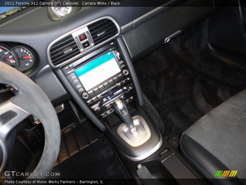 Carrara White / Black 2011 Porsche 911 Carrera GTS Cabriolet