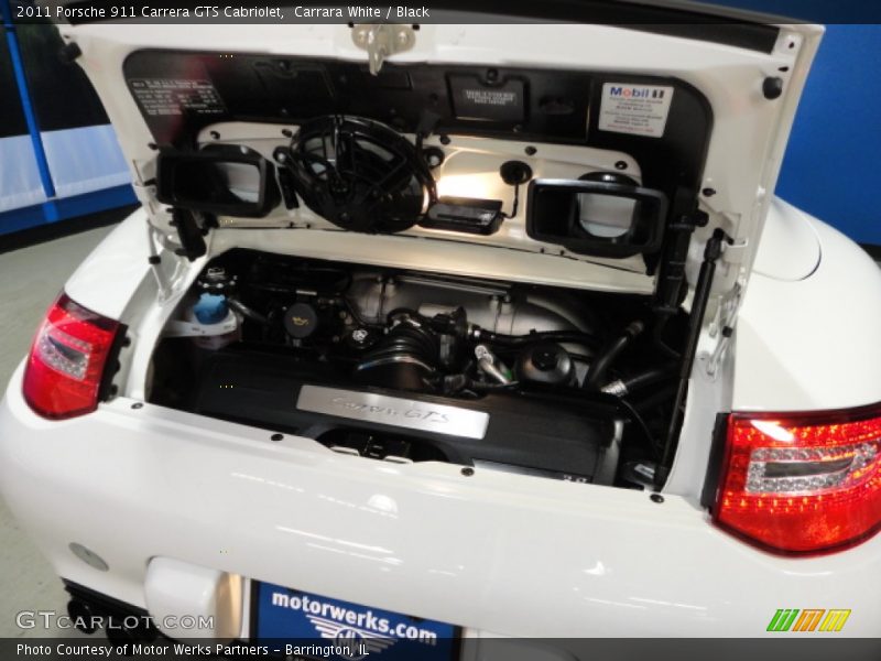 Carrara White / Black 2011 Porsche 911 Carrera GTS Cabriolet