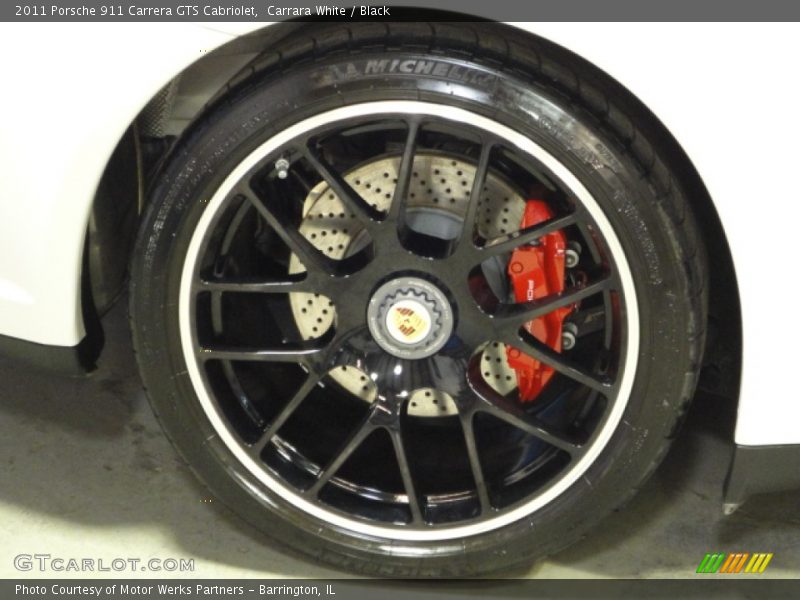 Carrara White / Black 2011 Porsche 911 Carrera GTS Cabriolet