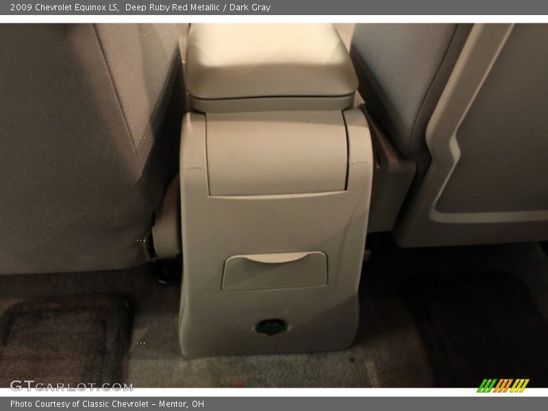 Deep Ruby Red Metallic / Dark Gray 2009 Chevrolet Equinox LS