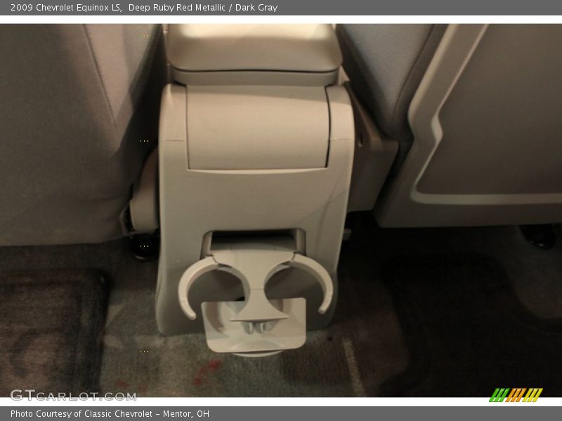 Deep Ruby Red Metallic / Dark Gray 2009 Chevrolet Equinox LS