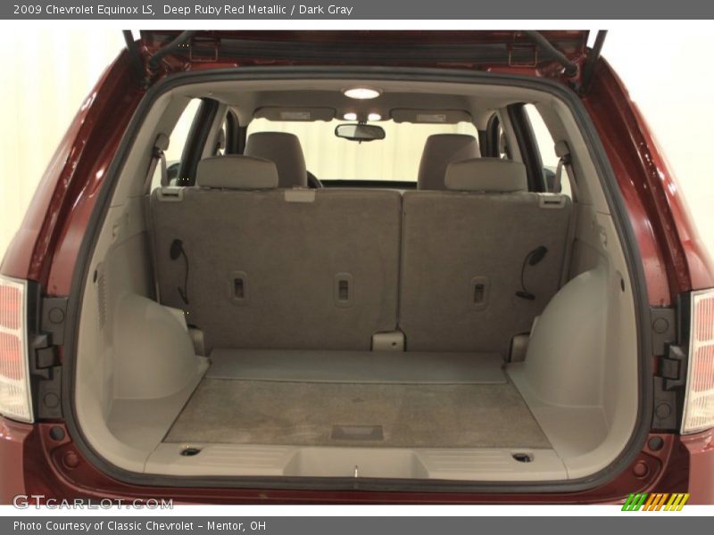 Deep Ruby Red Metallic / Dark Gray 2009 Chevrolet Equinox LS
