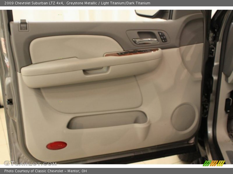 Greystone Metallic / Light Titanium/Dark Titanium 2009 Chevrolet Suburban LTZ 4x4