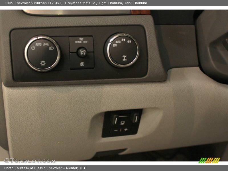 Greystone Metallic / Light Titanium/Dark Titanium 2009 Chevrolet Suburban LTZ 4x4