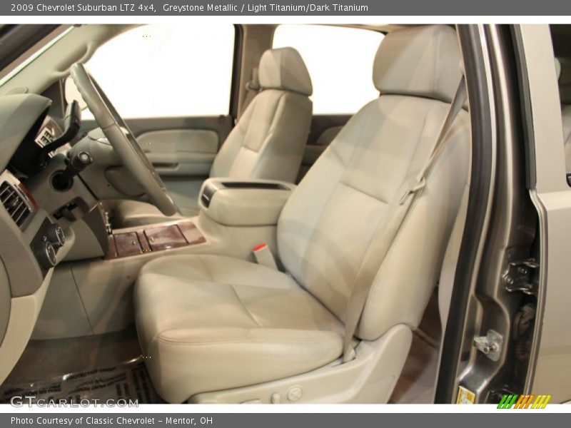 Greystone Metallic / Light Titanium/Dark Titanium 2009 Chevrolet Suburban LTZ 4x4