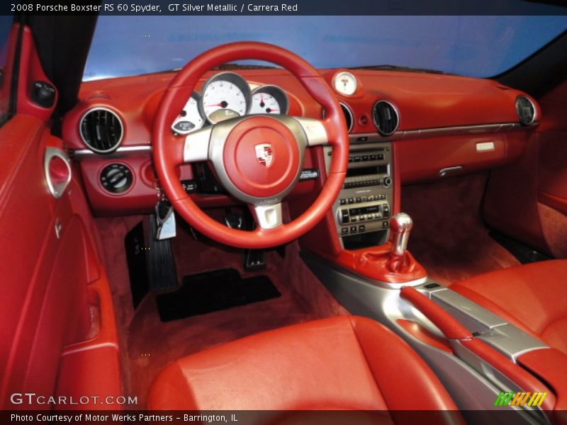 Carrera Red Interior - 2008 Boxster RS 60 Spyder 