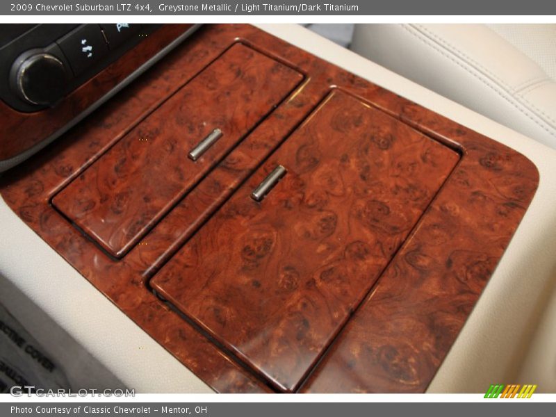 Greystone Metallic / Light Titanium/Dark Titanium 2009 Chevrolet Suburban LTZ 4x4