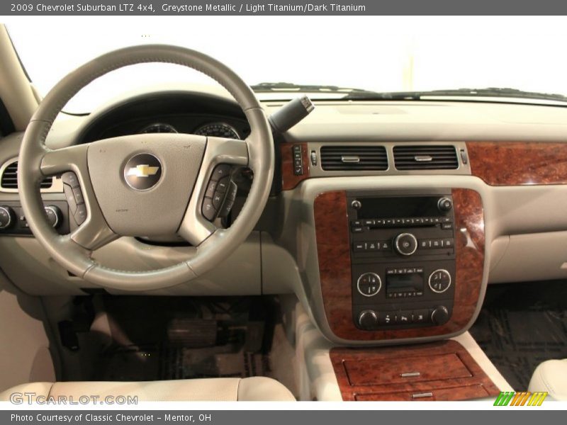 Greystone Metallic / Light Titanium/Dark Titanium 2009 Chevrolet Suburban LTZ 4x4