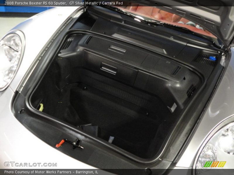  2008 Boxster RS 60 Spyder Trunk