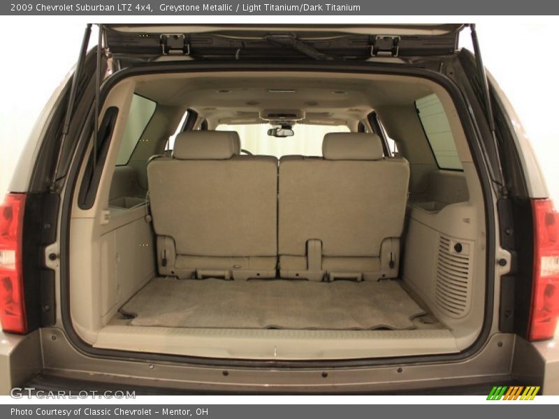 Greystone Metallic / Light Titanium/Dark Titanium 2009 Chevrolet Suburban LTZ 4x4