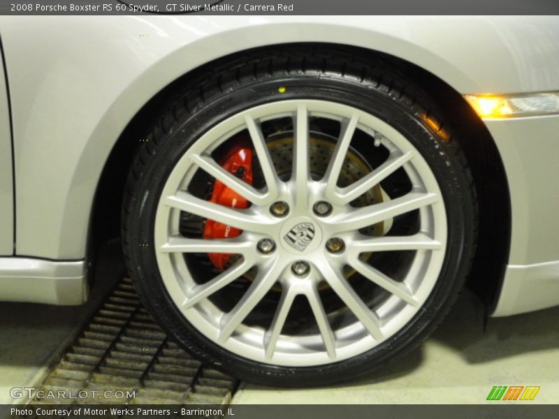 GT Silver Metallic / Carrera Red 2008 Porsche Boxster RS 60 Spyder