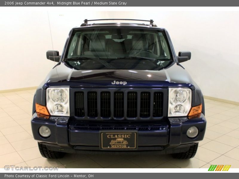 Midnight Blue Pearl / Medium Slate Gray 2006 Jeep Commander 4x4