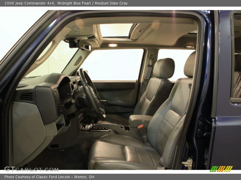 Midnight Blue Pearl / Medium Slate Gray 2006 Jeep Commander 4x4