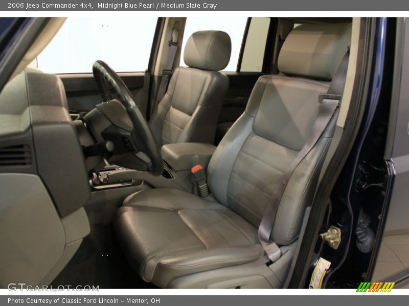 Midnight Blue Pearl / Medium Slate Gray 2006 Jeep Commander 4x4