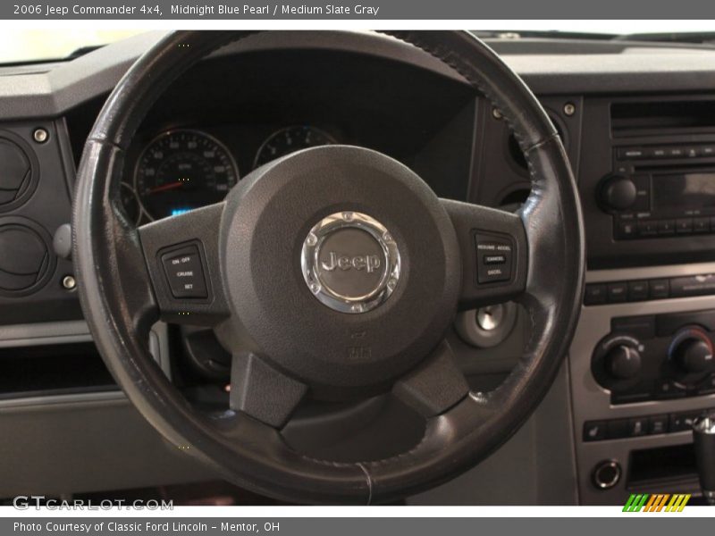 Midnight Blue Pearl / Medium Slate Gray 2006 Jeep Commander 4x4